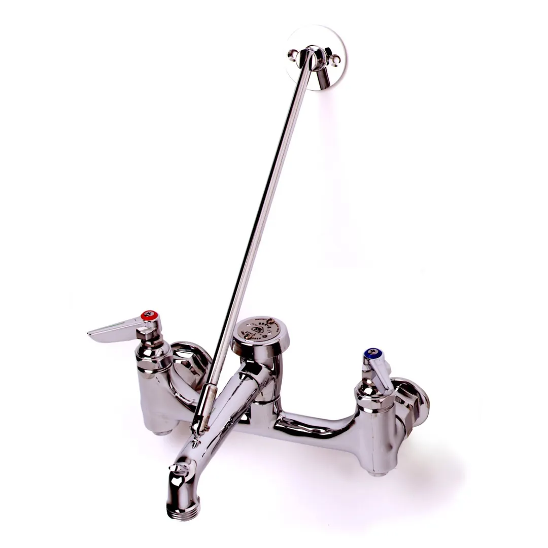 T&S Brass B-0665-BSTP Service Sink Faucet, 8" Centers
