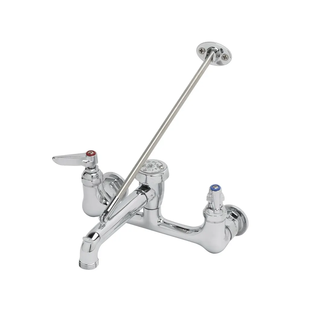 T&S Brass B-0665-CR-POL Service Sink, Ceramas Cartridges, Check Valves