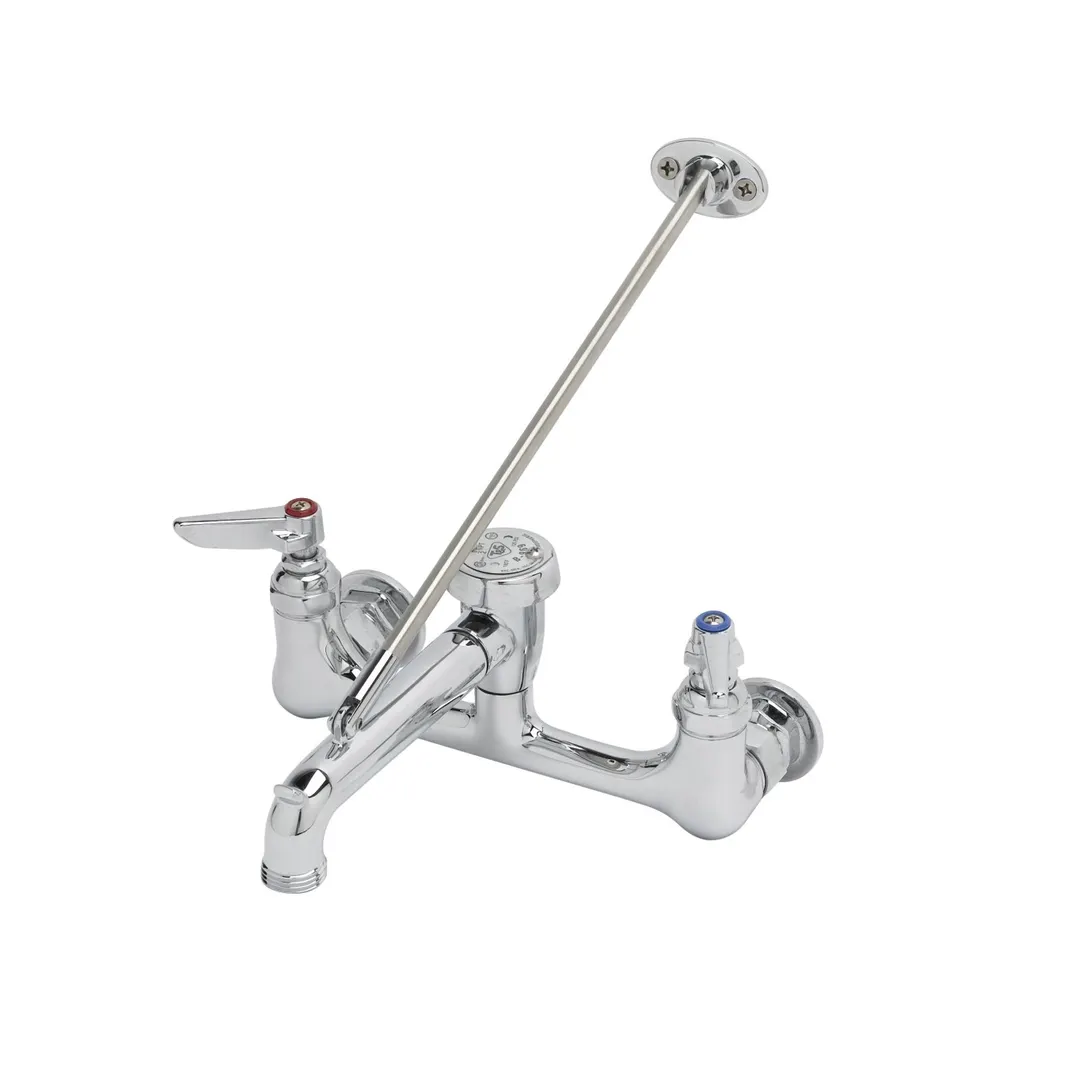 T&S Brass B-0665-POL Service Sink Faucet, 8" Centers