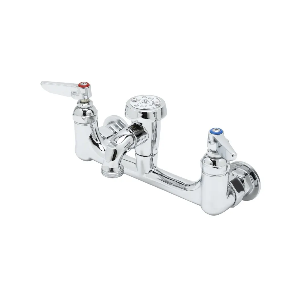 T&S Brass B-0674-POL Service Sink Faucet, 8" Centers