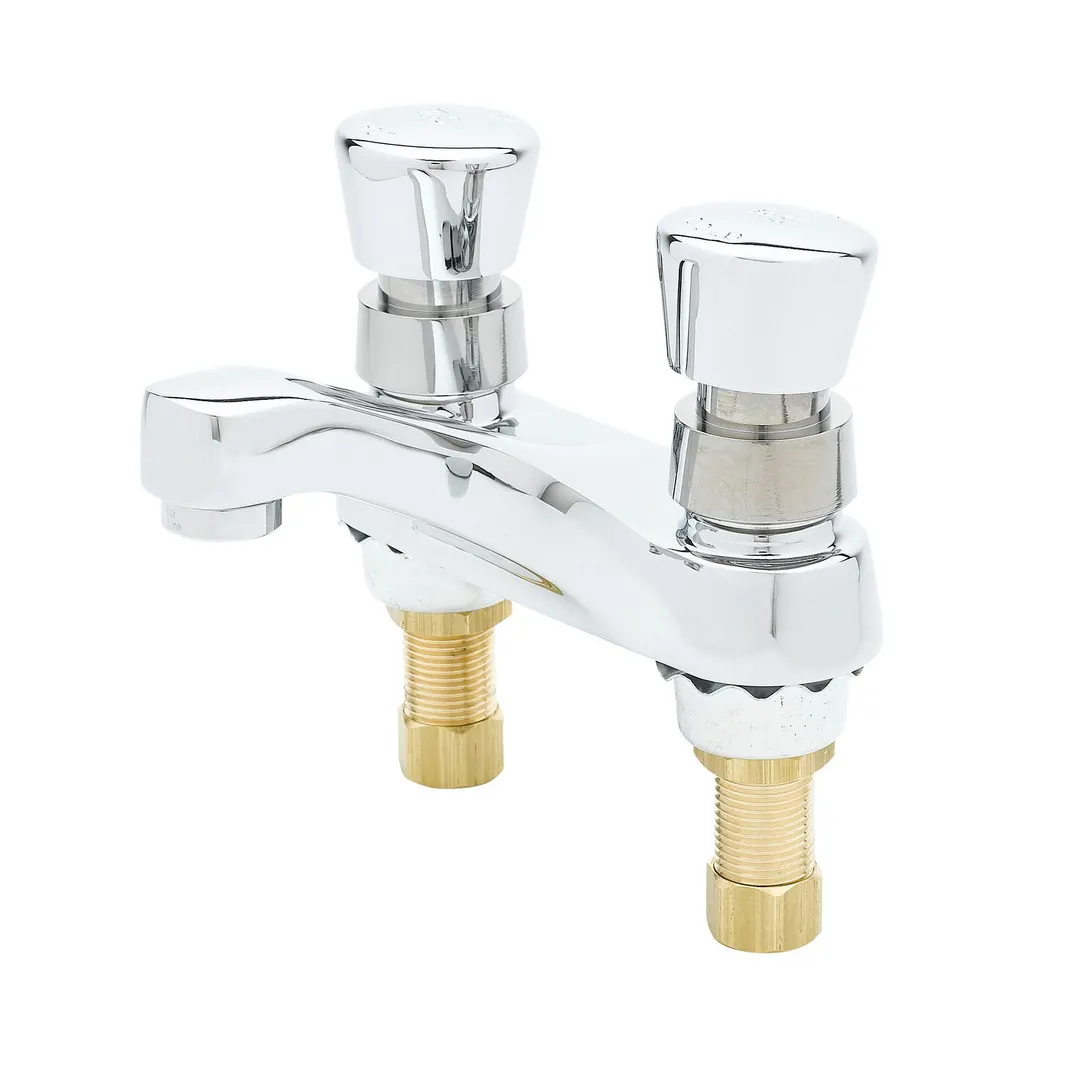 T&S Brass B-0831-02VR Mixing Faucet, Deck Mount, 4" Centers