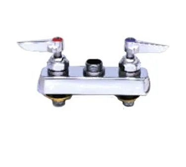 T&S Brass B-1110-LNM Workboard Faucet, Less Nozzle, Deck Mounted, Bronze Body