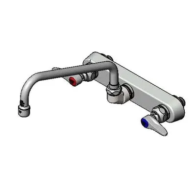 T&S Brass B-1127 Faucet, 10" Swing Nozzle, Splash Mounted