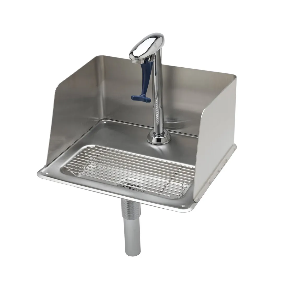 T&S Brass B-1235 Water Station, Splash Guard, Drop-In