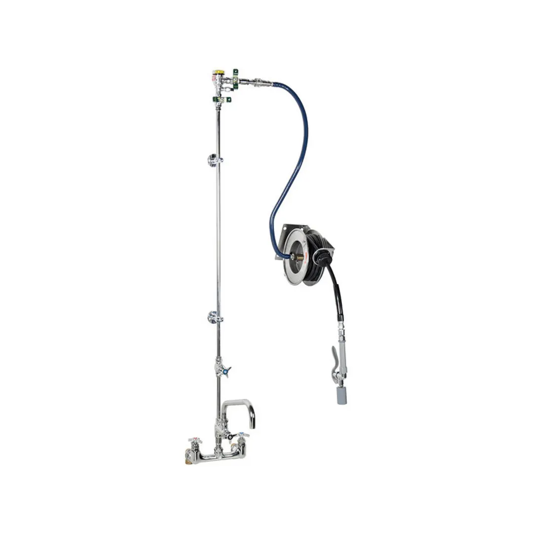 T&S Brass B-1439-BF12-C12 Hose Reel Assembly, Open