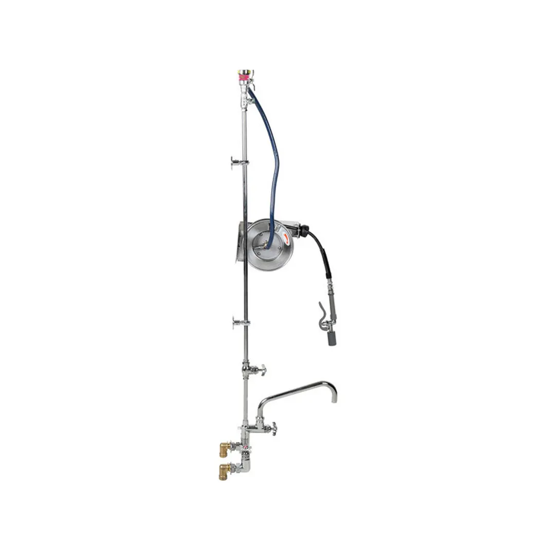T&S Brass B-1439-BF12-C12 Hose Reel Assembly, Open