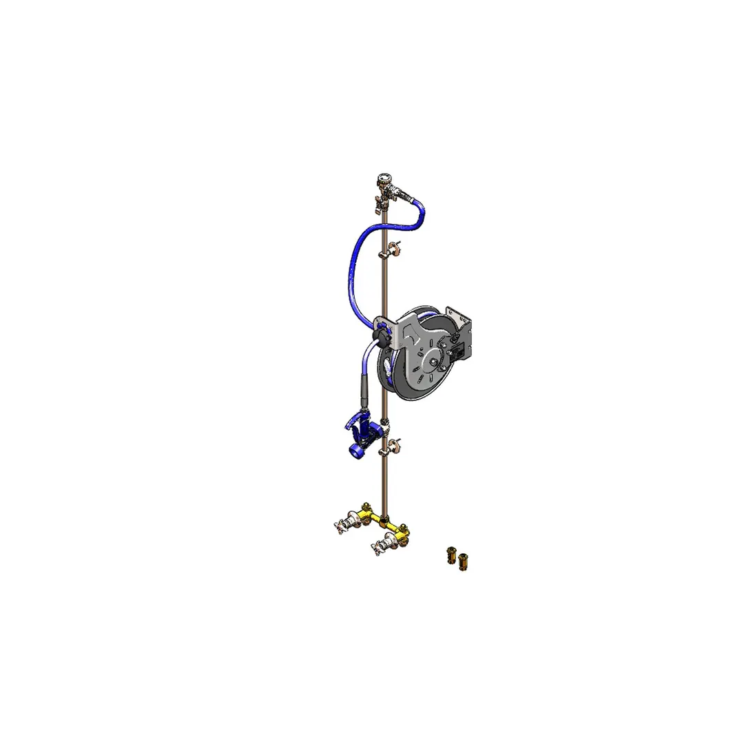 T&S Brass B-1453 Hose Reel Assembly, Open