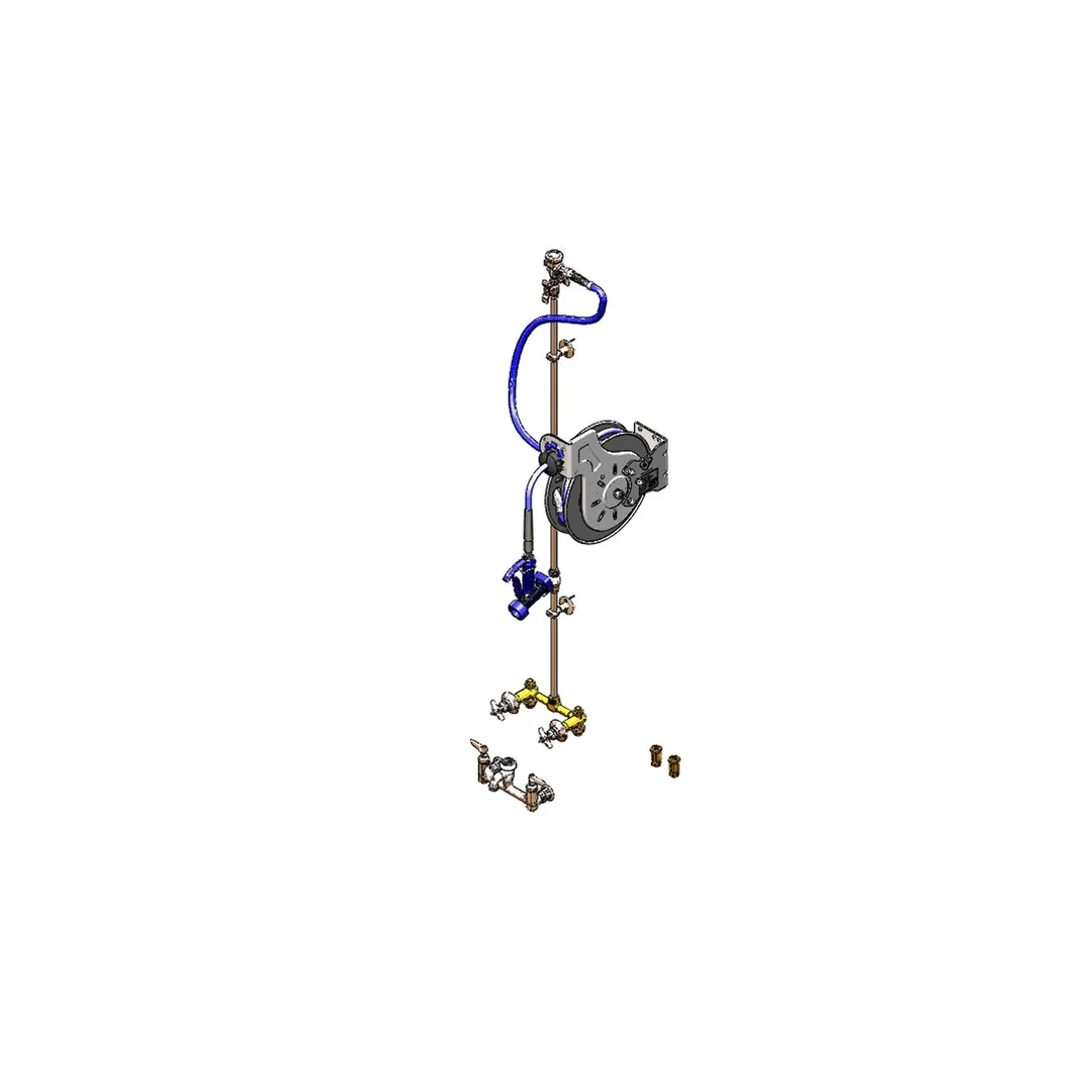 T&S Brass B-1454 Hose Reel Assembly, Open