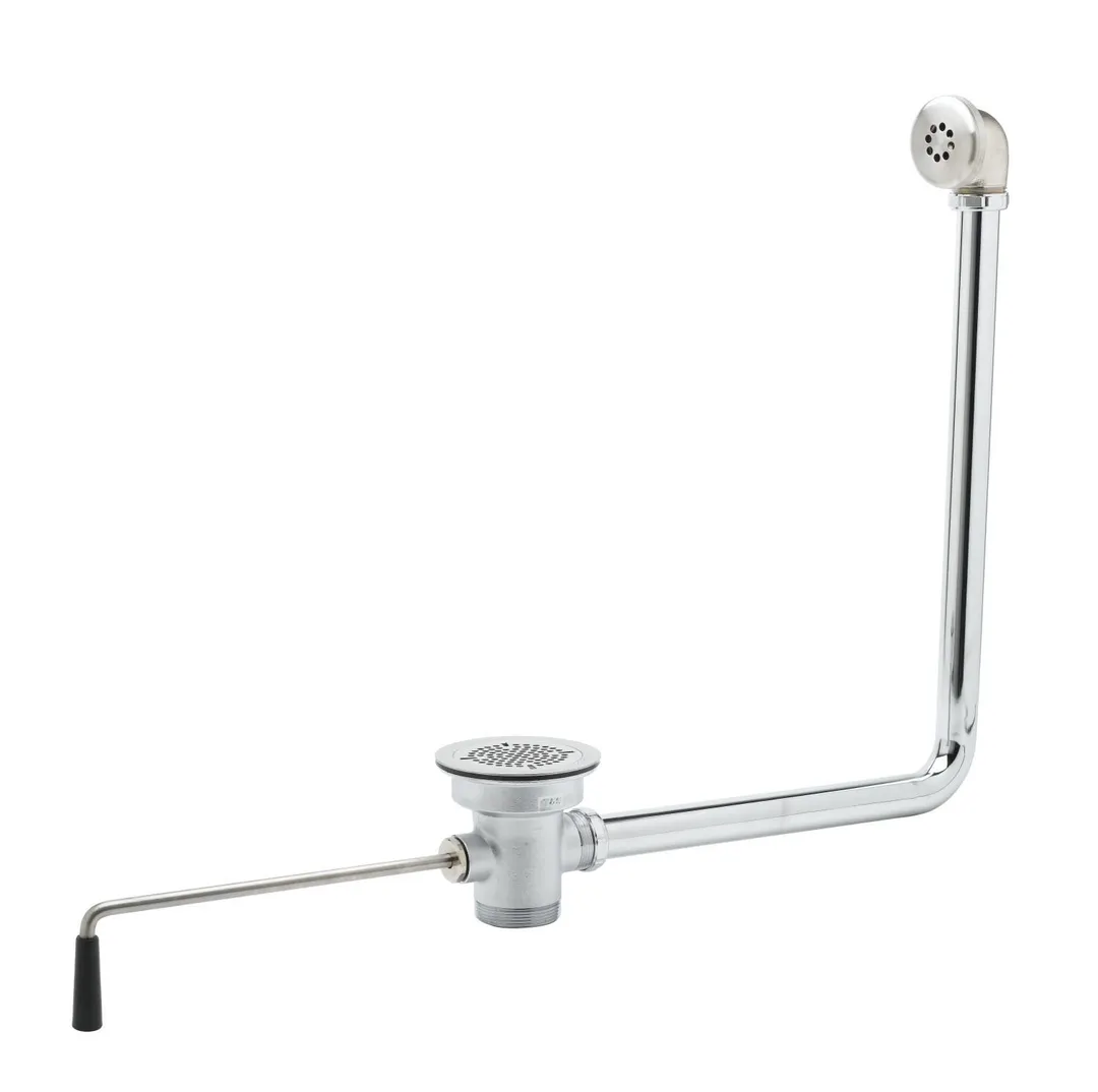 T&S Brass B-3952-01M Waste Valve, Twist Handle, 3-1/2" Sink Opening