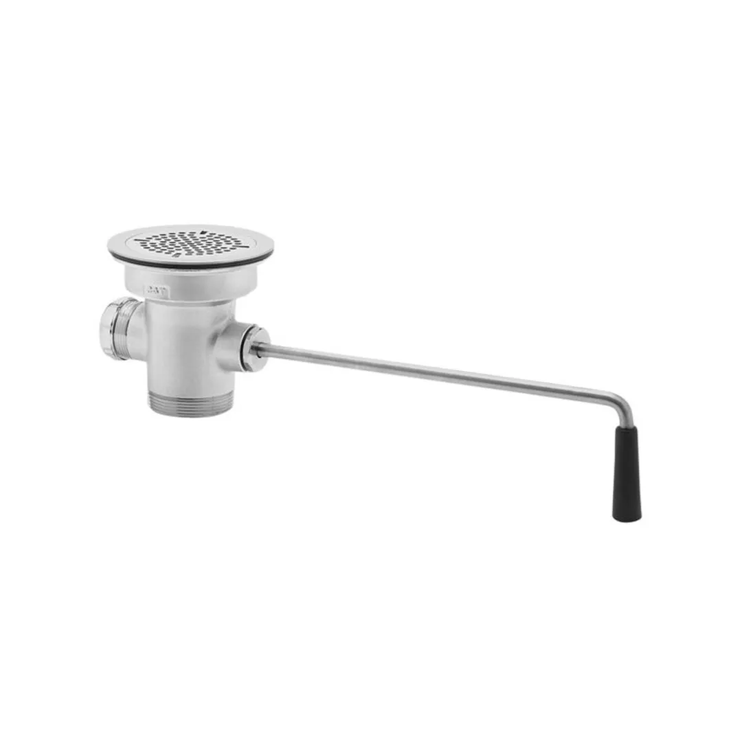 T&S Brass B-3952-M Waste Valve, Twist Handle, 3-1/2" Sink Opening