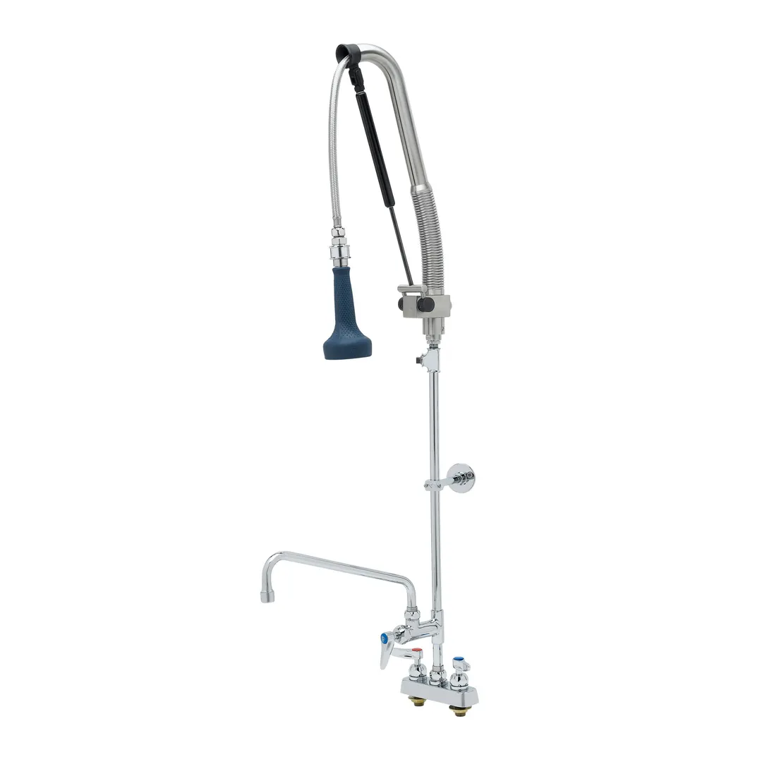 T&S Brass B-5110-12CRB8TP Easyinstall Workboard Pull_Down Pre-Rinse Unit