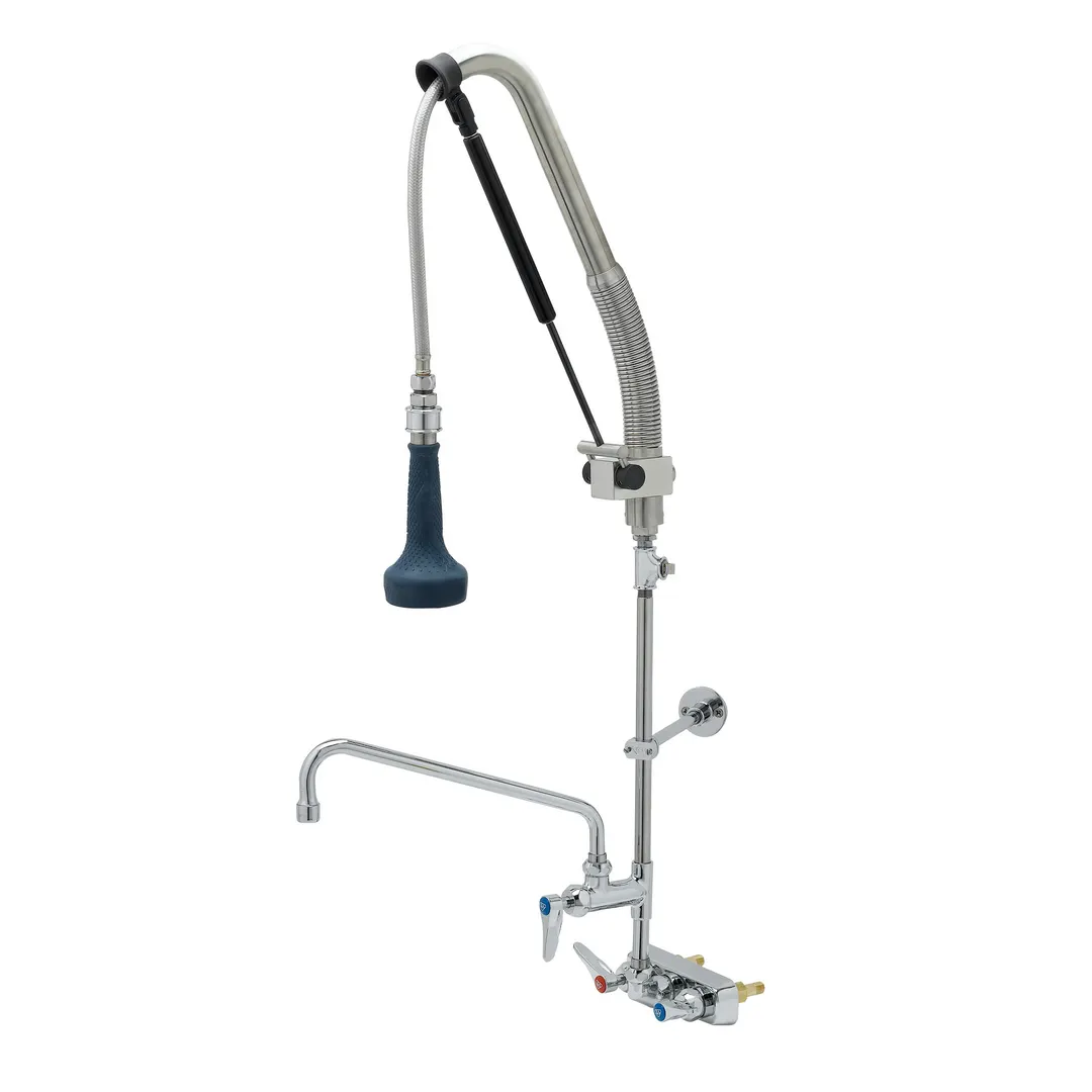 T&S Brass B-5115-12CRB8TP Easyinstall Workboard Pull_Down Pre-Rinse Unit