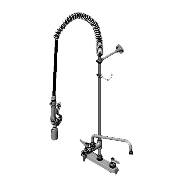 T&S Brass B-5120-12-BJ Easyinstall Workboard Pre-Rinse Unit