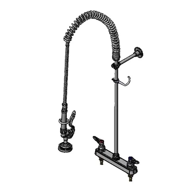 T&S Brass B-5120-CR-B Easyinstall Workboard Pre-Rinse Unit