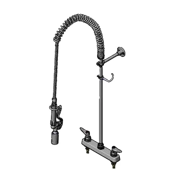 T&S Brass B-5120-CR-BJ Easyinstall Workboard Pre-Rinse Unit