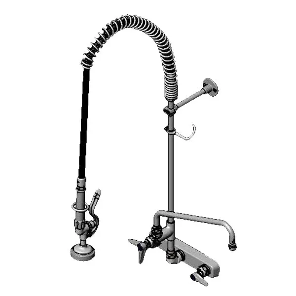 T&S Brass B-5125-12-B Easyinstall Workboard Pre-Rinse Unit
