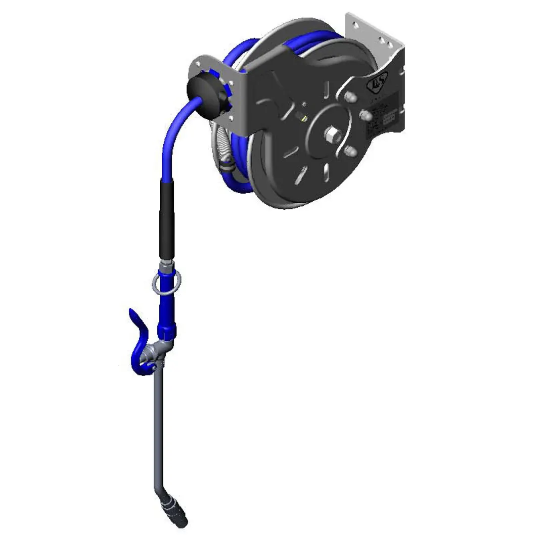 T&S Brass B-7112-10 Hose Reel System, Open