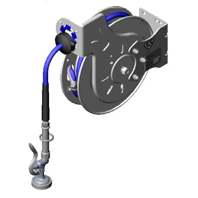 T&S Brass B-7132-01M Hose Reel, Open