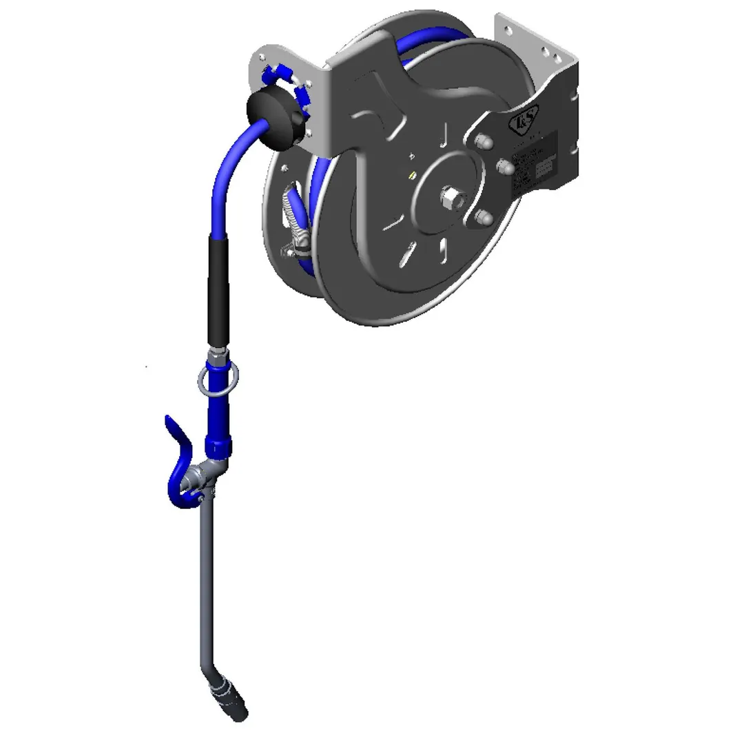 T&S Brass B-7132-10 Hose Reel, Open