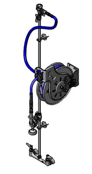 T&S Brass B-7132-U1MXS1E Hose Reel System