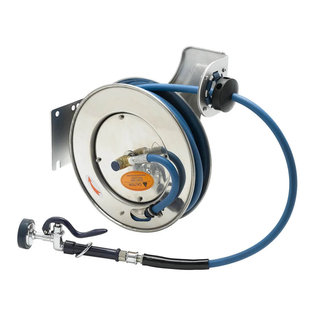 T&S Brass B-7133-01 Hose Reel System, Open