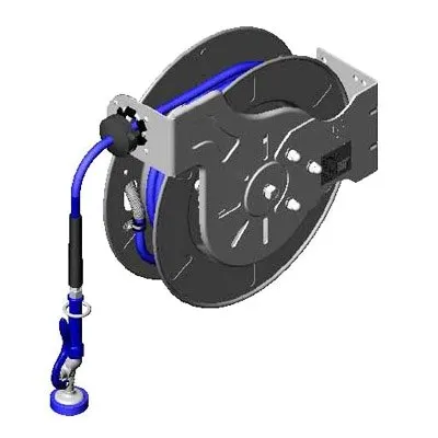 T&S Brass B-7142-01 Hose Reel System, Open