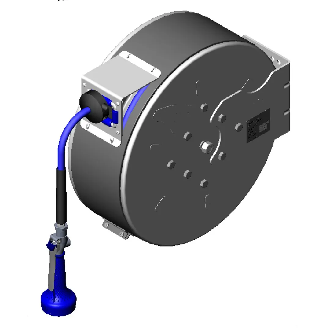 T&S Brass B-7142-C08M Hose Reel System, Enclosed