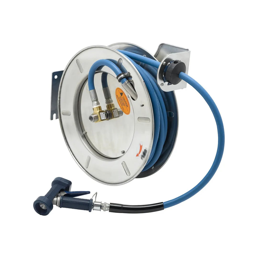 T&S Brass B-7143-04 Hose Reel System, Open