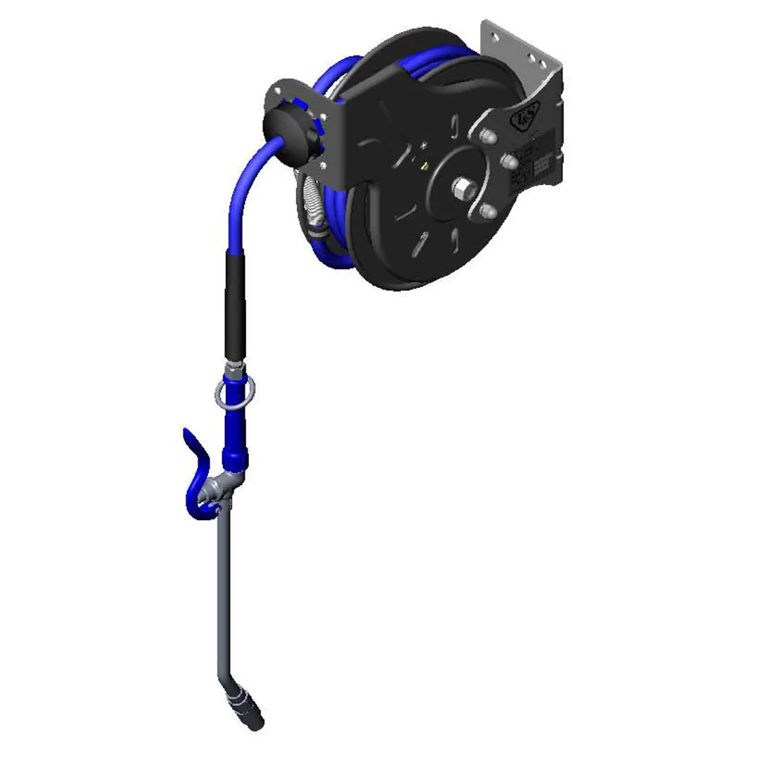 T&S Brass B-7212-10 Hose Reel System, Open