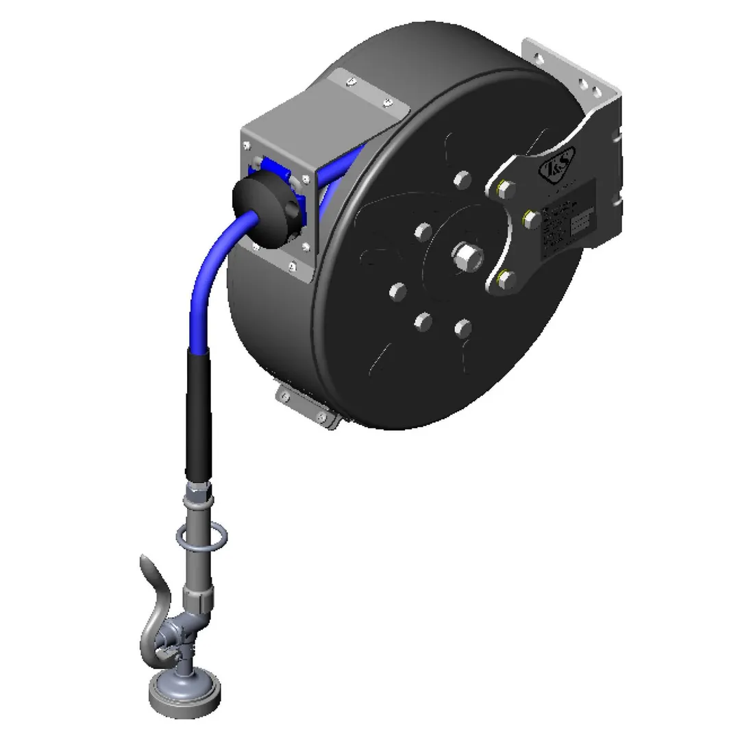 T&S Brass B-7222-C01M Hose Reel System, Enclosed