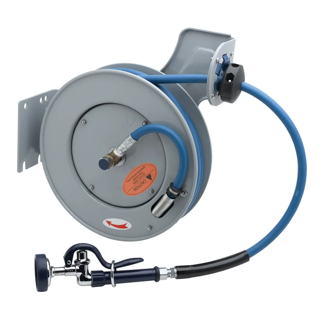 T&S Brass B-7232-01 Hose Reel System, Open