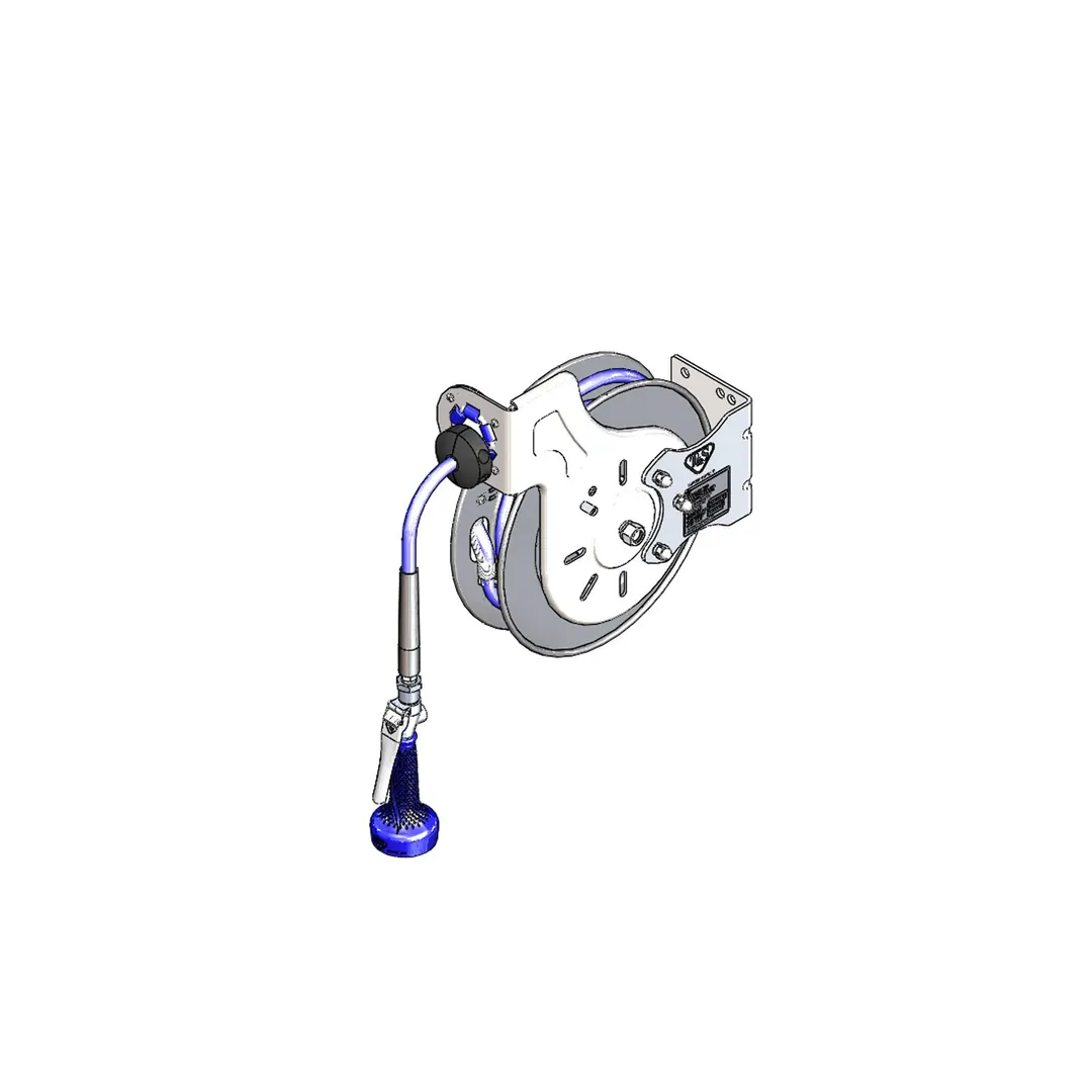 T&S Brass B-7232-08H Hose Reel System, Open