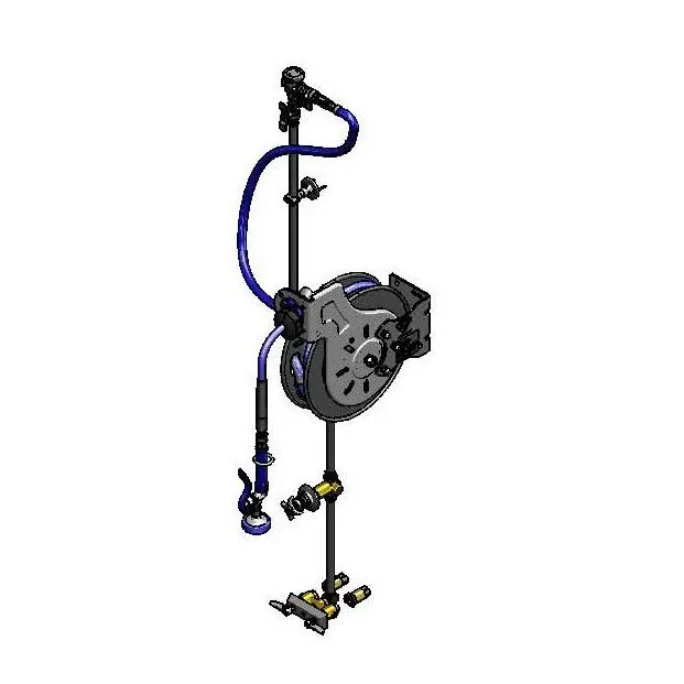 T&S Brass B-7232-U01XS3 Hose Reel Assembly, Open