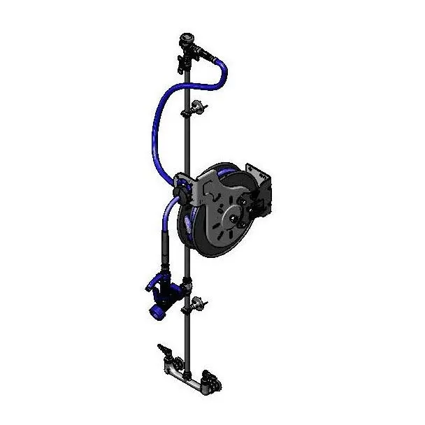 T&S Brass B-7232-U05XS1E Hose Reel Assembly, Open
