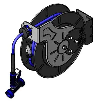T&S Brass B-7242-02 Hose Reel System, Open