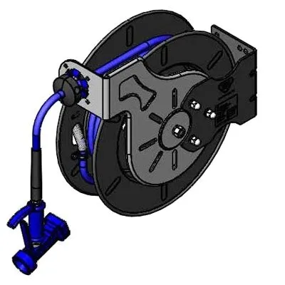 T&S Brass B-7242-05 Hose Reel System, Open