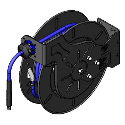 T&S Brass B-7242-10 Hose Reel System, Open