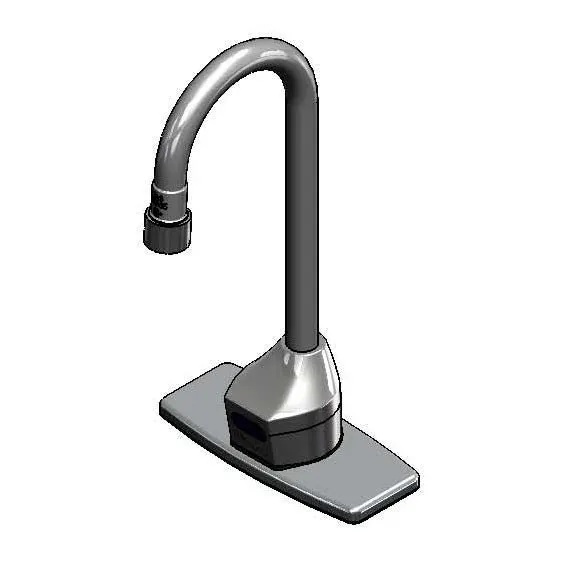 T&S Brass EC-3100-4DP-HG Chekpoint™ Electronic Faucet, Single Hole, Deck Mount
