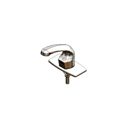 T&S Brass EC-3102-TMV4V05 Chekpoint™ Electronic Faucet, Deck Mount, Cast Spout