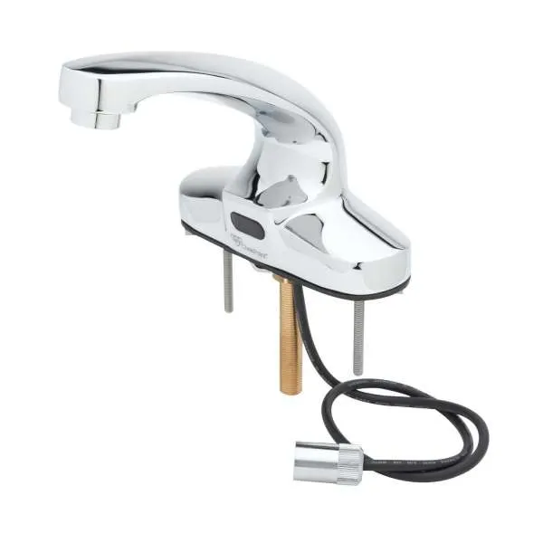 T&S Brass EC-3103-BA Chekpoint™ Electronic Faucet, Deck Mount, 4" Centerset