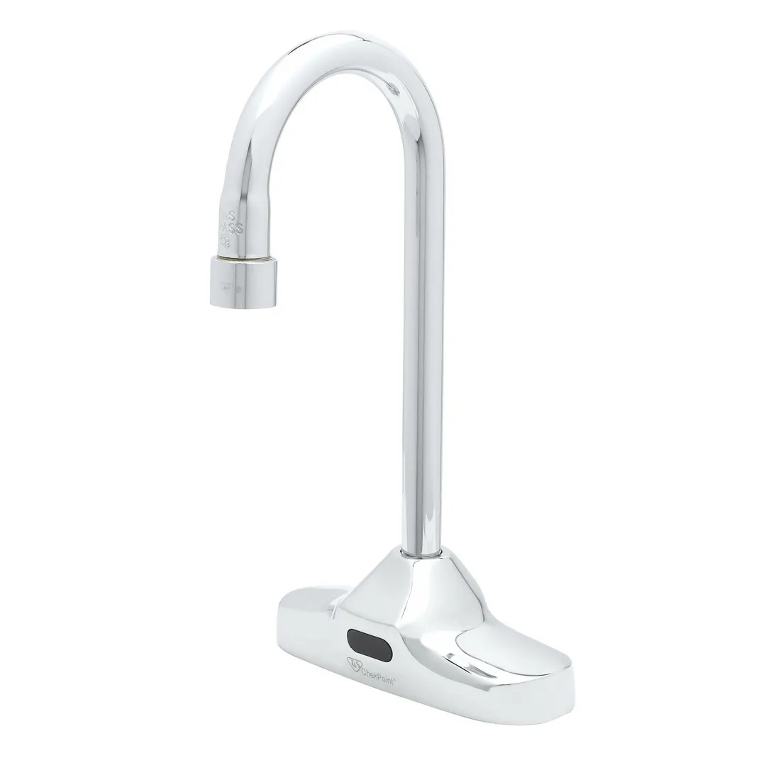 T&S Brass EC-3107-HG Chekpoint™ Electronic Faucet, Deck Mount, 4" Centers