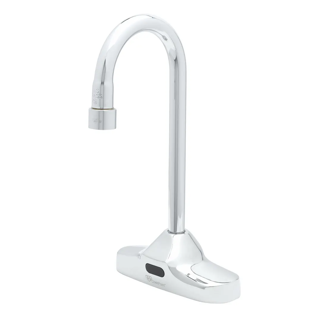 T&S Brass EC-3107-LF22 Chekpoint™ Electronic Faucet, Deck Mount, 4" Centers