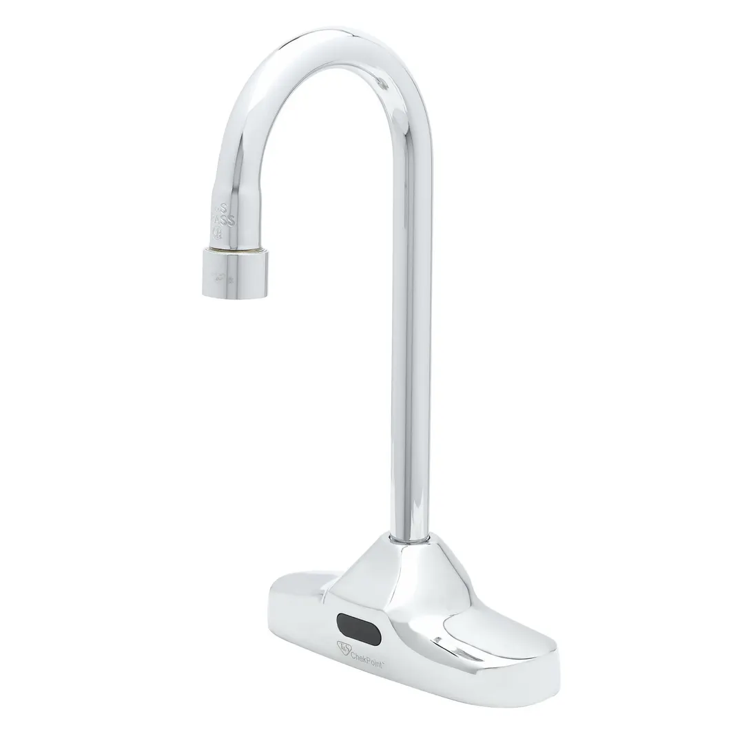 T&S Brass EC-3107-VF05-HG Chekpoint™ Electronic Faucet, Deck Mount, 4" Centers