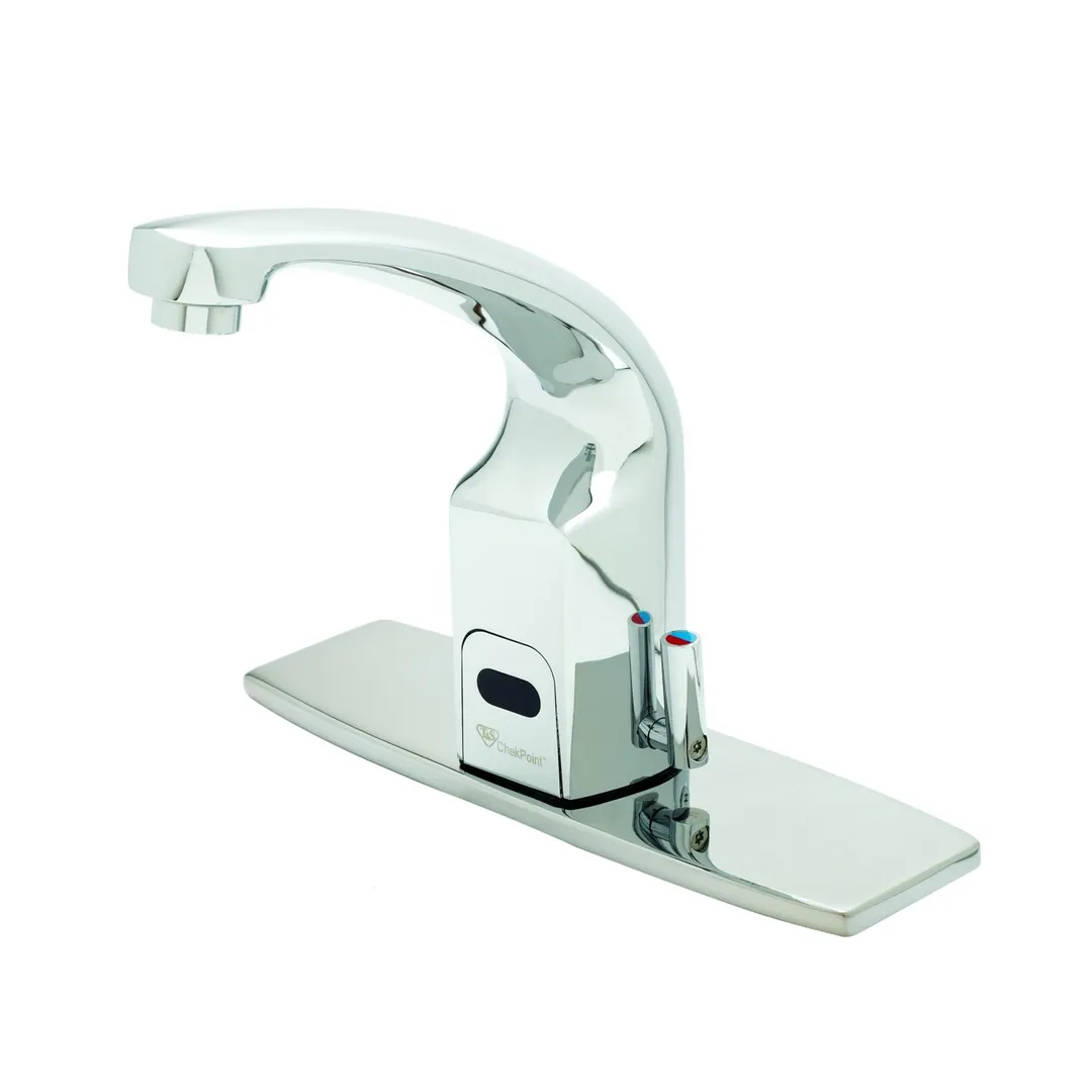T&S Brass EC-3132-8DP Chekpoint™ Above Deck Electronic Faucet, Deck Mount