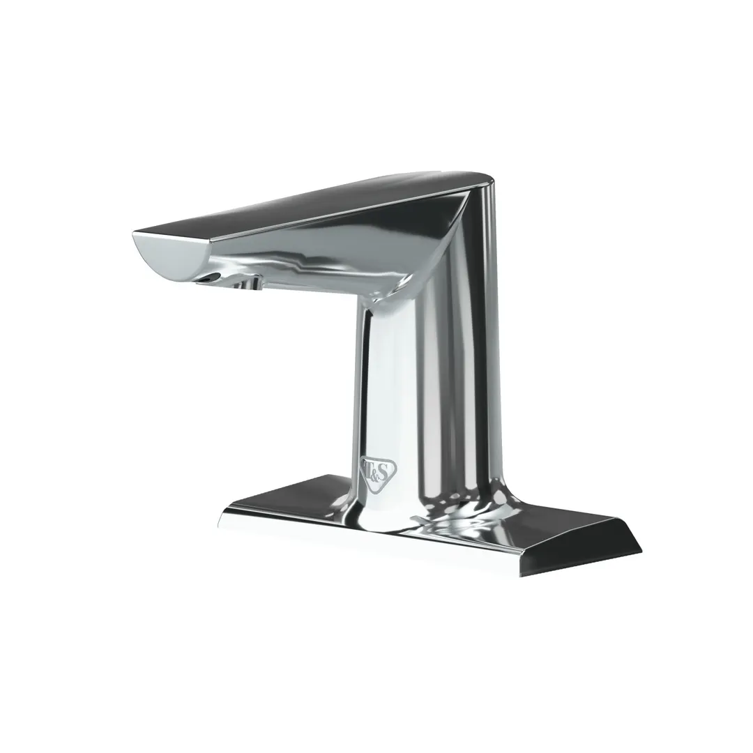 T&S Brass ECW-3153 Wavecrest Electronic Sensor Lavatory Faucet, 4" Deck Mount