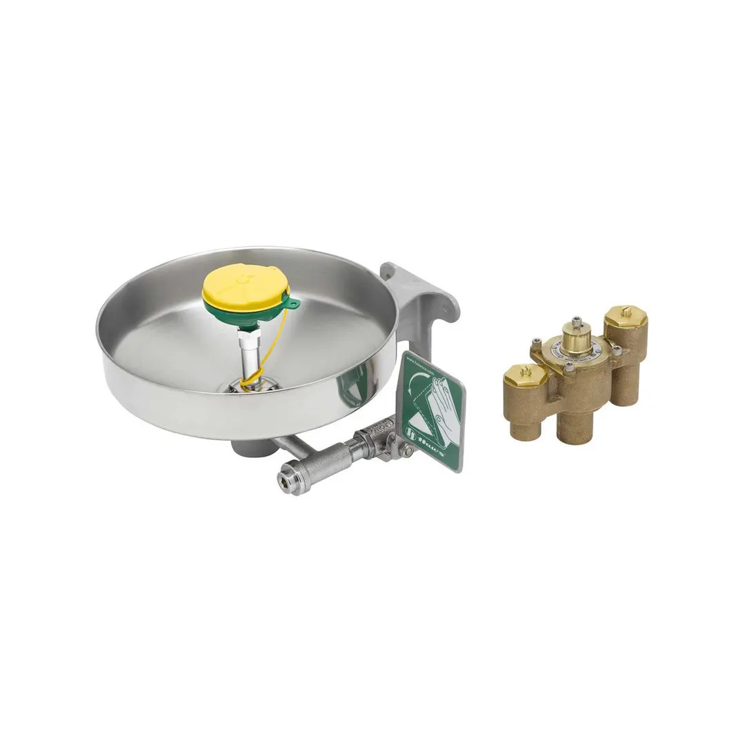 T&S Brass EW-7360B-TMV Eye Wash Station