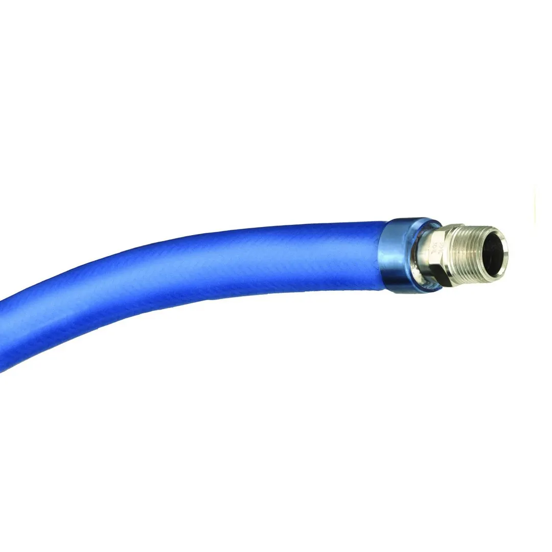 T&S Brass HW-2C-60 Connector Hose, Water, 1/2" Dia., 60"L