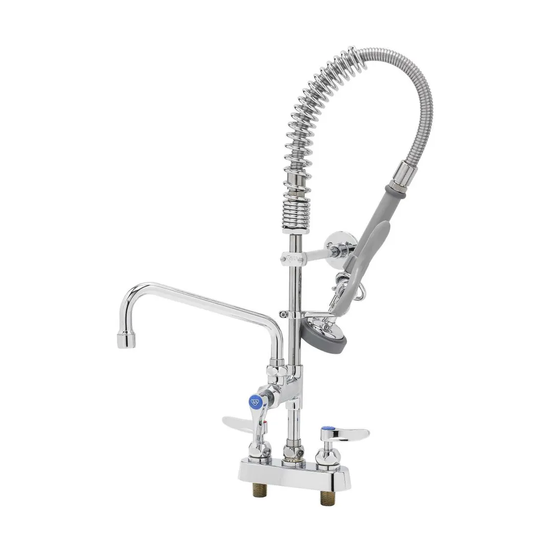 T&S Brass MPJ-4CLN-08-CR Easyinstall Mini Pre-Rinse Unit, Low Profile