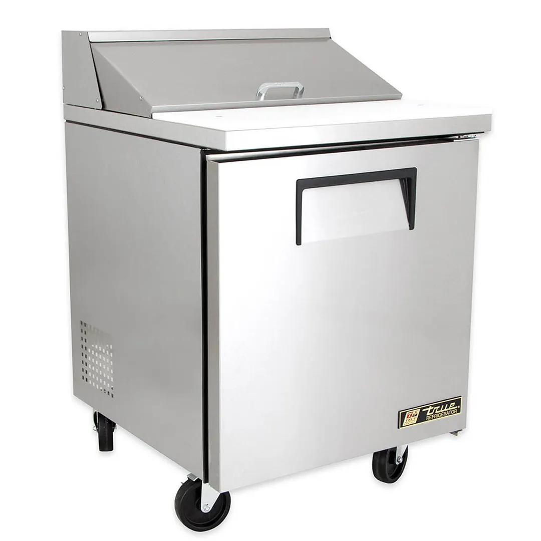 True TSSU-27-08-HC 27" One Section Sandwich / Salad Prep Table w/ 1 Door, 8 Pans