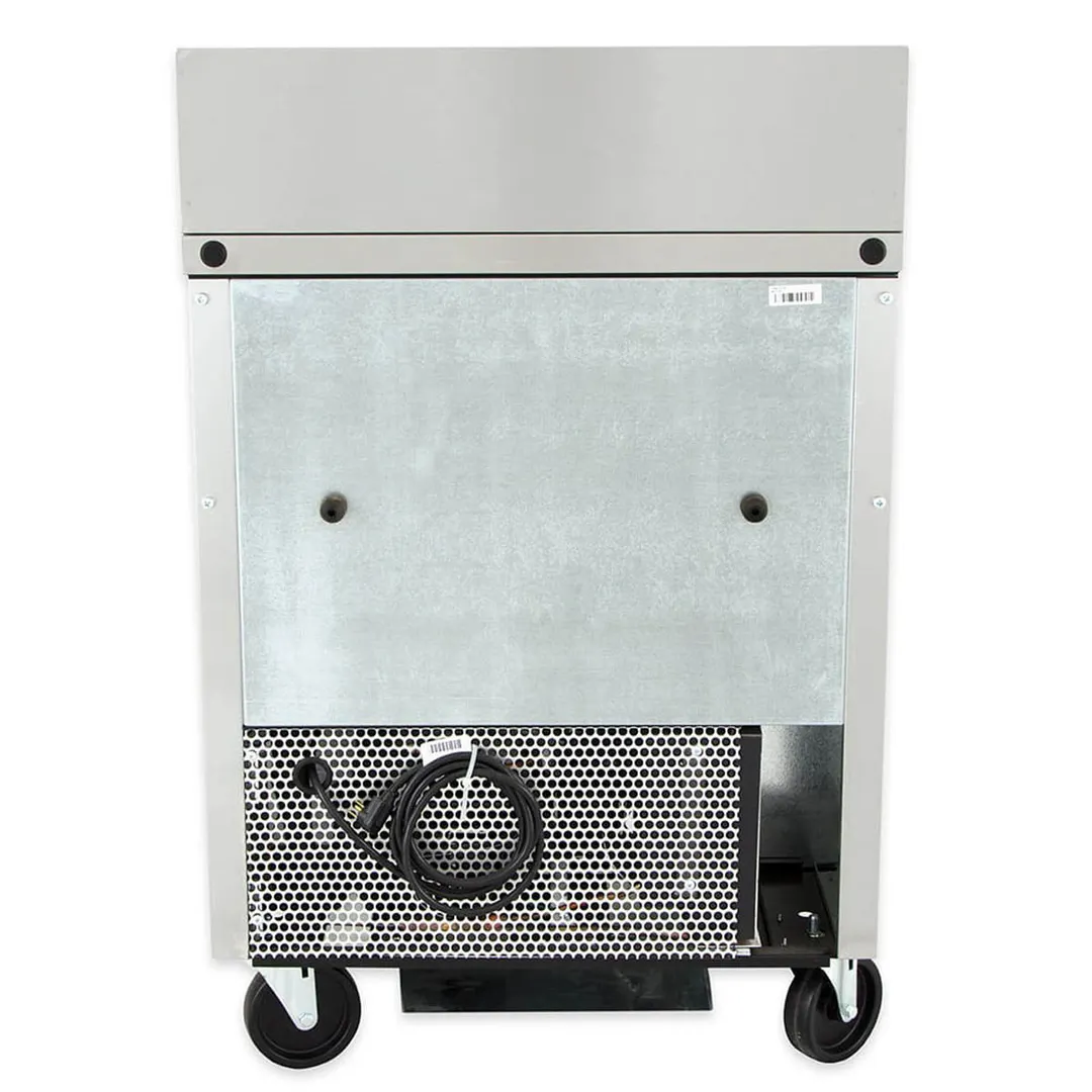 True TSSU-27-08-HC 27" One Section Sandwich / Salad Prep Table w/ 1 Door, 8 Pans